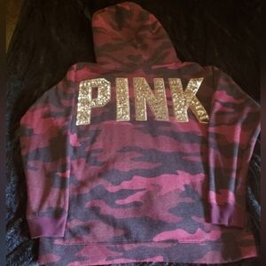 PINK Victoria's Secret Bling Hoodie